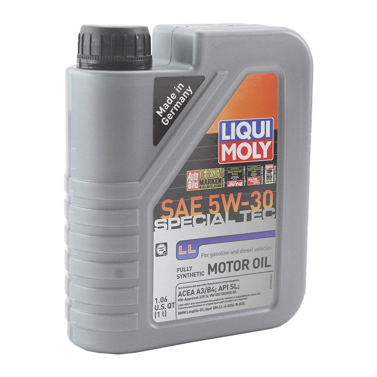Oil Change Kit 9L Liqui Moly Special Tec LL 5W-30 for Mercedes M278 2010-2017