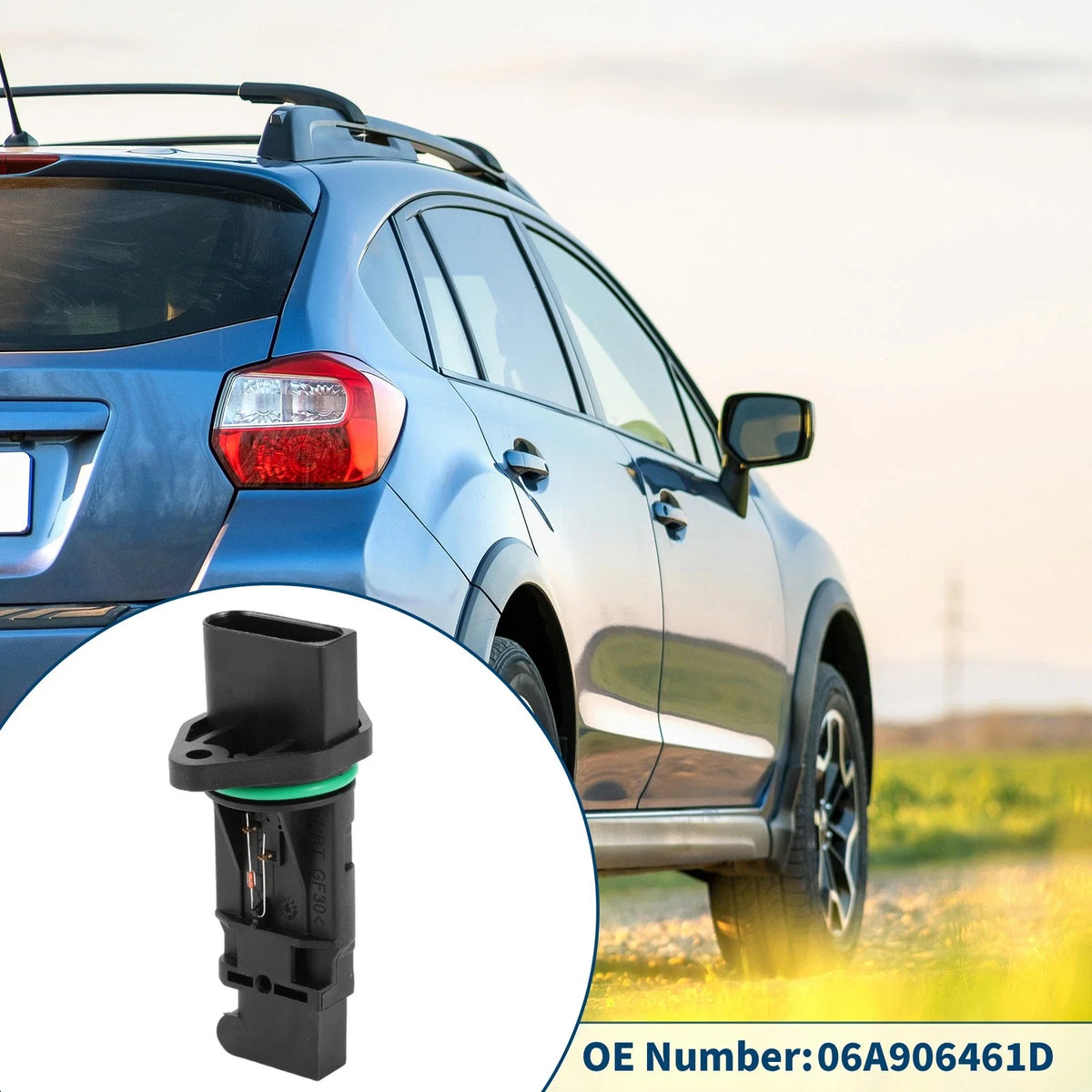 Mass Air Flow Sensor No.06A906461D for Audi A3 A4 A6 TT (1996–2006)