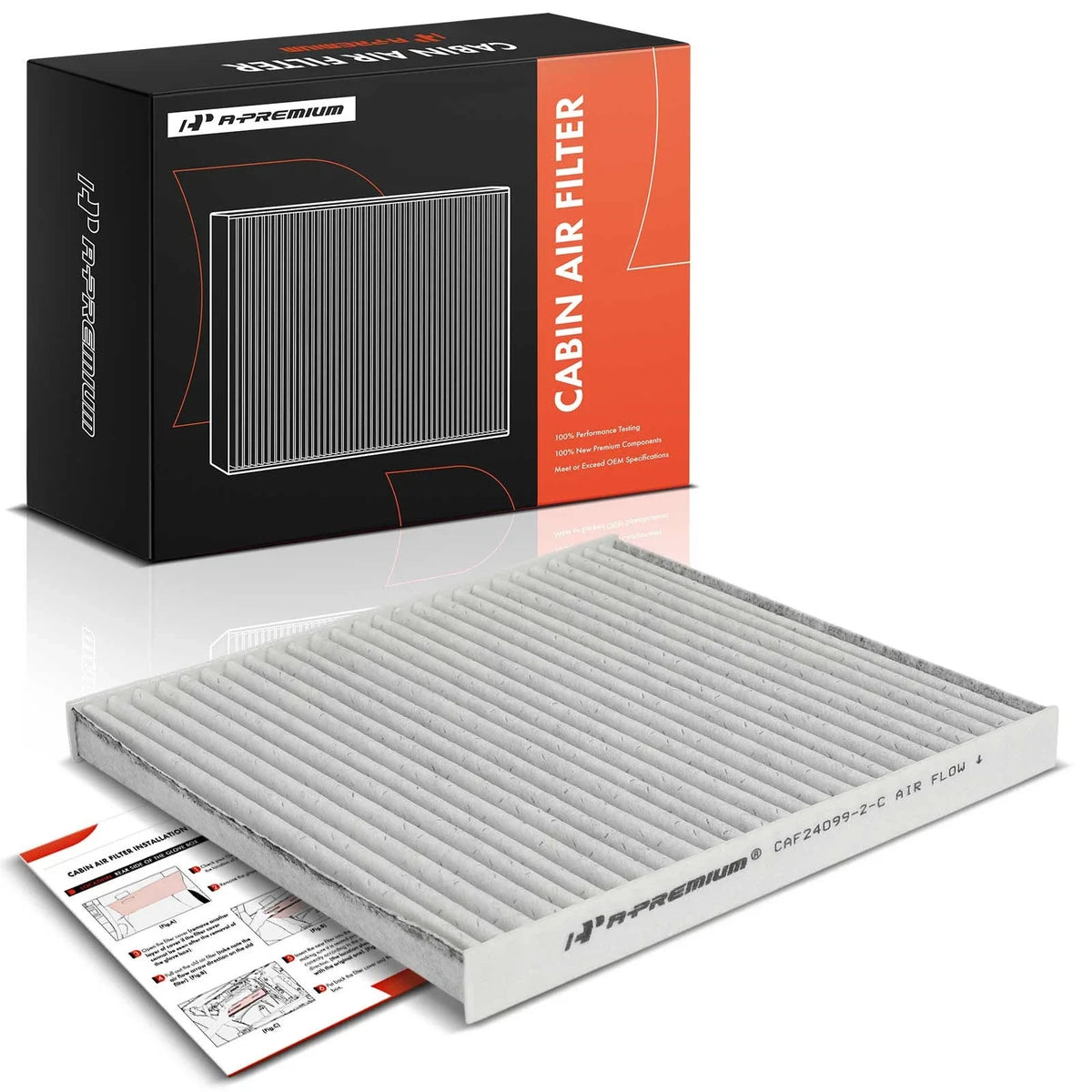 Activated Carbon Cabin Air Filter for Nissan Leaf (2023) & 370Z (2009–2020)