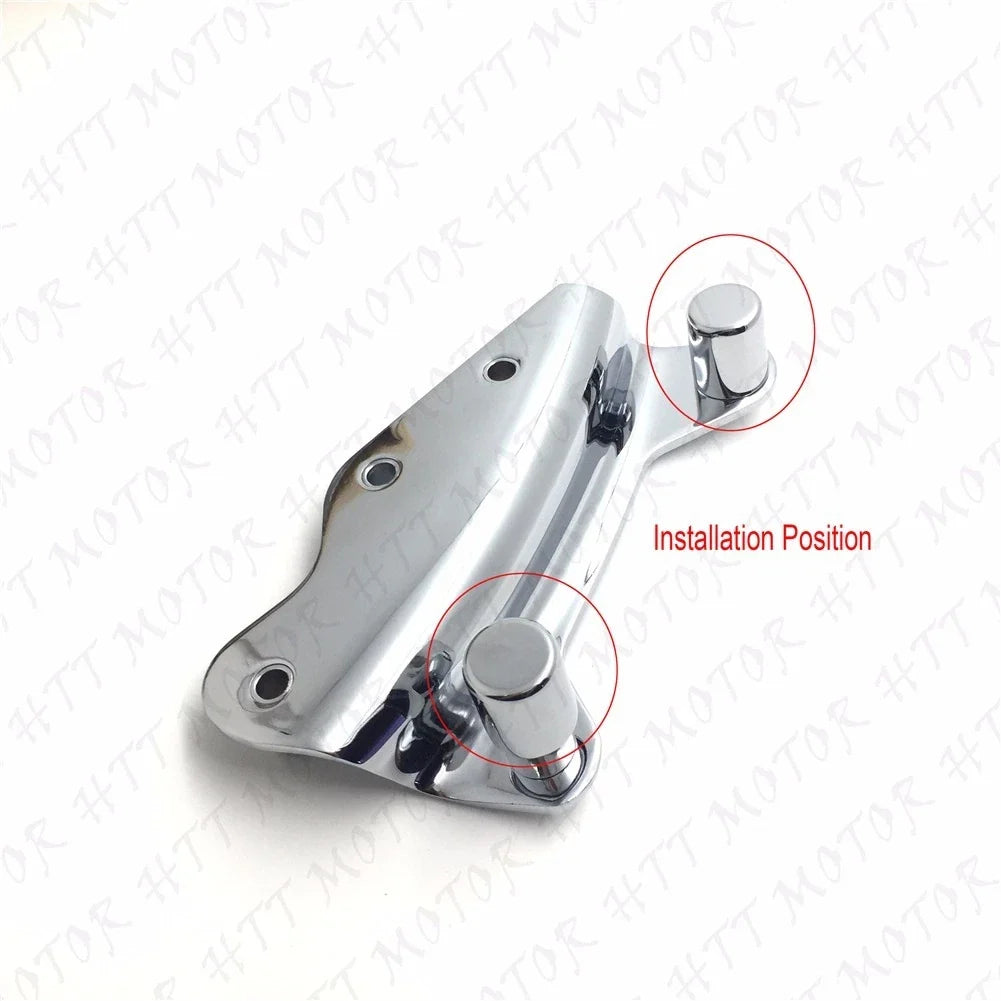 Pair Docking Hardware Point Cover for Harley Touring Sportster Softail Dyna