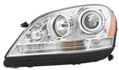 Set of 2 Front Bi-Xenon Headlights for Benz W164 ML350 ML500 (2006–2011)