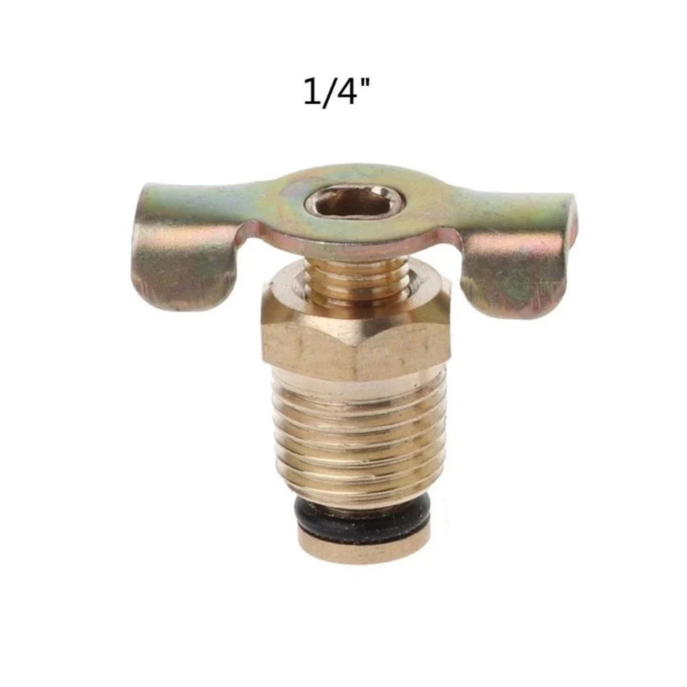Air Compressor Butterfly Shape Drain Valve Screw for (13MM)
