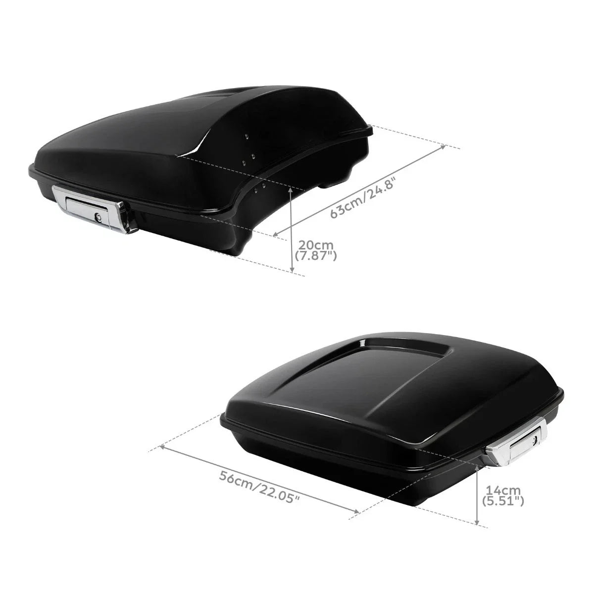 Mount Rack for Trunk Backrest Pad - Harley Touring Electra Glide 2014-2023