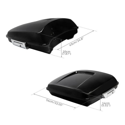 Mount Rack for Trunk Backrest Pad - Harley Touring Electra Glide 2014-2023