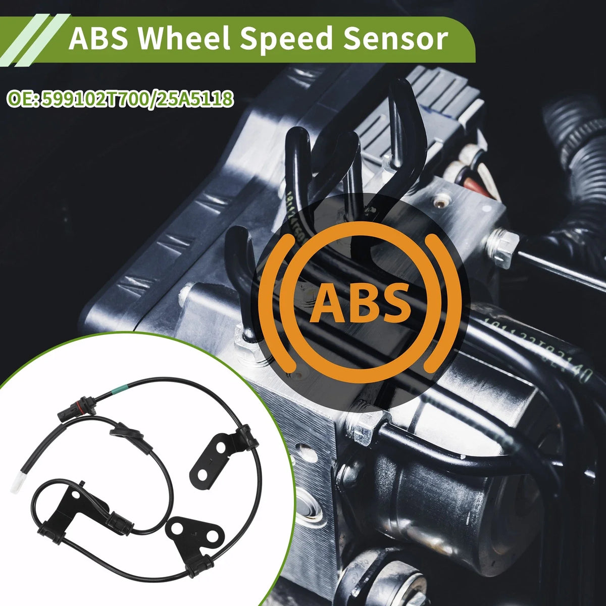 ABS Wheel Speed Sensor for Kia Optima (2013–2015) No. 599102T700, 25A5118