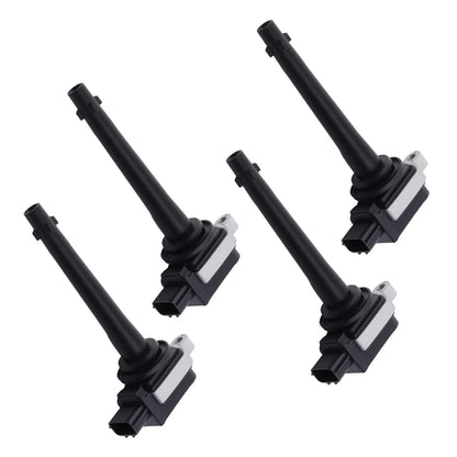 Ignition Coil Set (4) UF591 for Sentra Tiida March Nissan 2007-2014