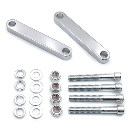 Front Fender Brackets (Chrome) for Harley Touring 2014-2019 - Set of 2