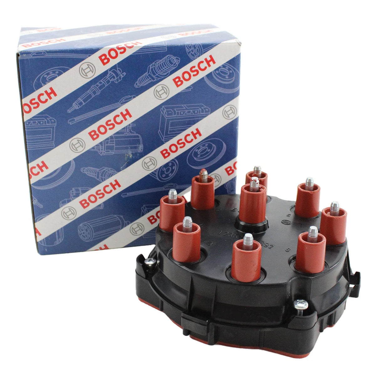 Distributor Cap Bosch 03227 for Mercedes 560SEL 560SEC 420SEL (1986–1991)