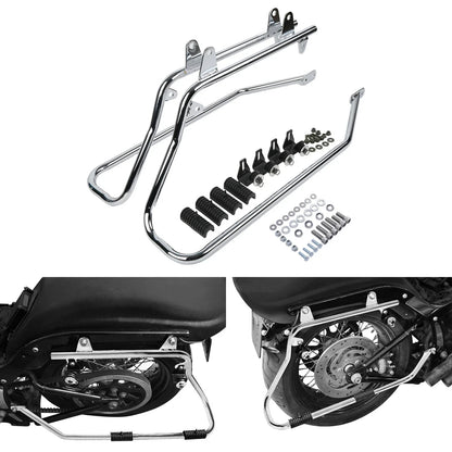Saddlebag Bracket Conversion Kit for Harley Davidson Softail w/ Hardware