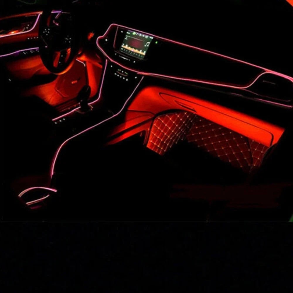 5M LED Car Interior Atmosphere Strip Light for