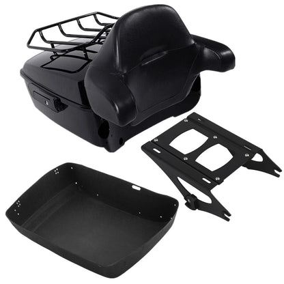 Trunk Backrest Mount Rack for Harley Touring (2014–Present) Road Glide