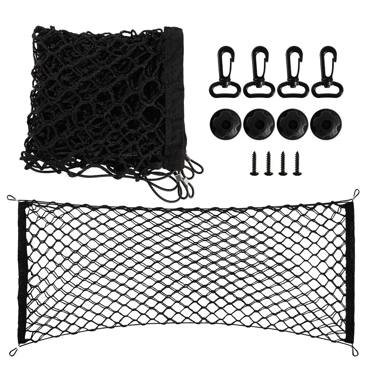 Trunk Cargo Net Storage Organizer for Universal Car