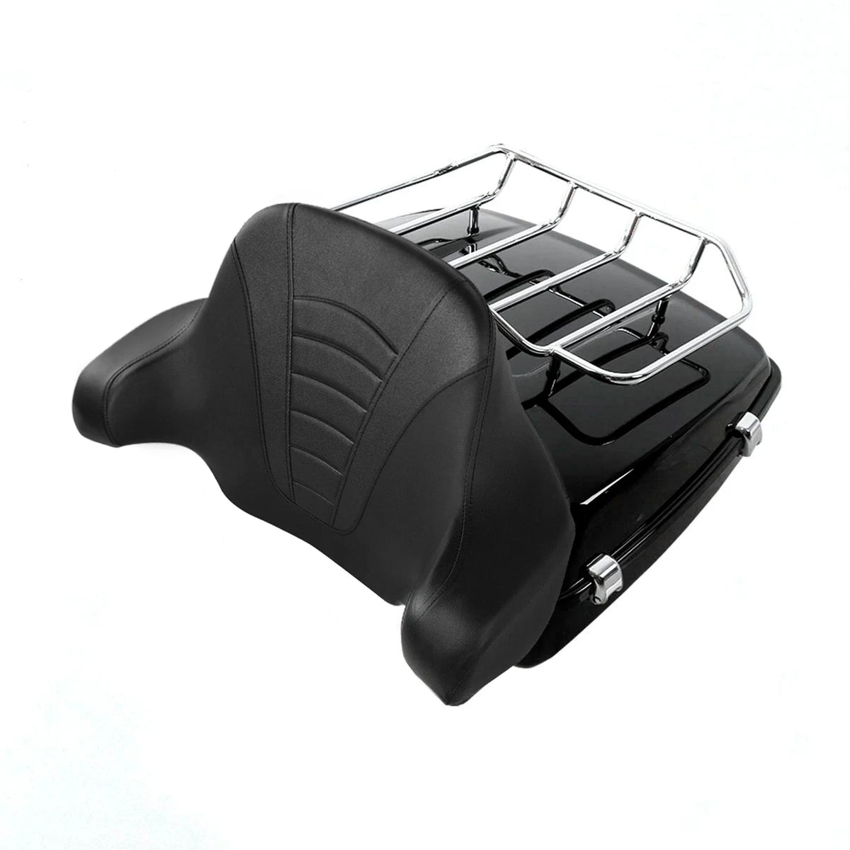 Chopped Trunk Solo Rack Base Plate for Harley Touring Glide (2014–Present)