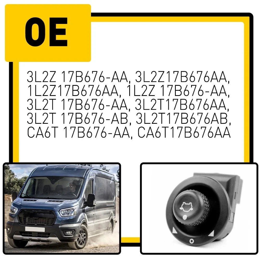 Mirror Control Switch Button for Ford Transit 2015-2023