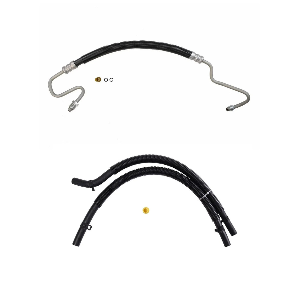 Sunsong Power Steering Pressure & Return Line Hose Kit for Sierra 1500 Yukon (2014–2019)
