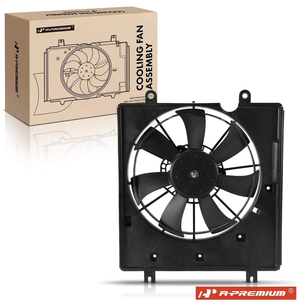 Cooling Fan Assembly with Shroud for Honda Civic (2022–2025)