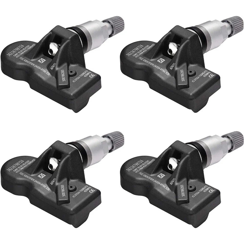 Set of 4 TPMS Tire Pressure Monitoring Sensors for BMW 135i (2008–2010)