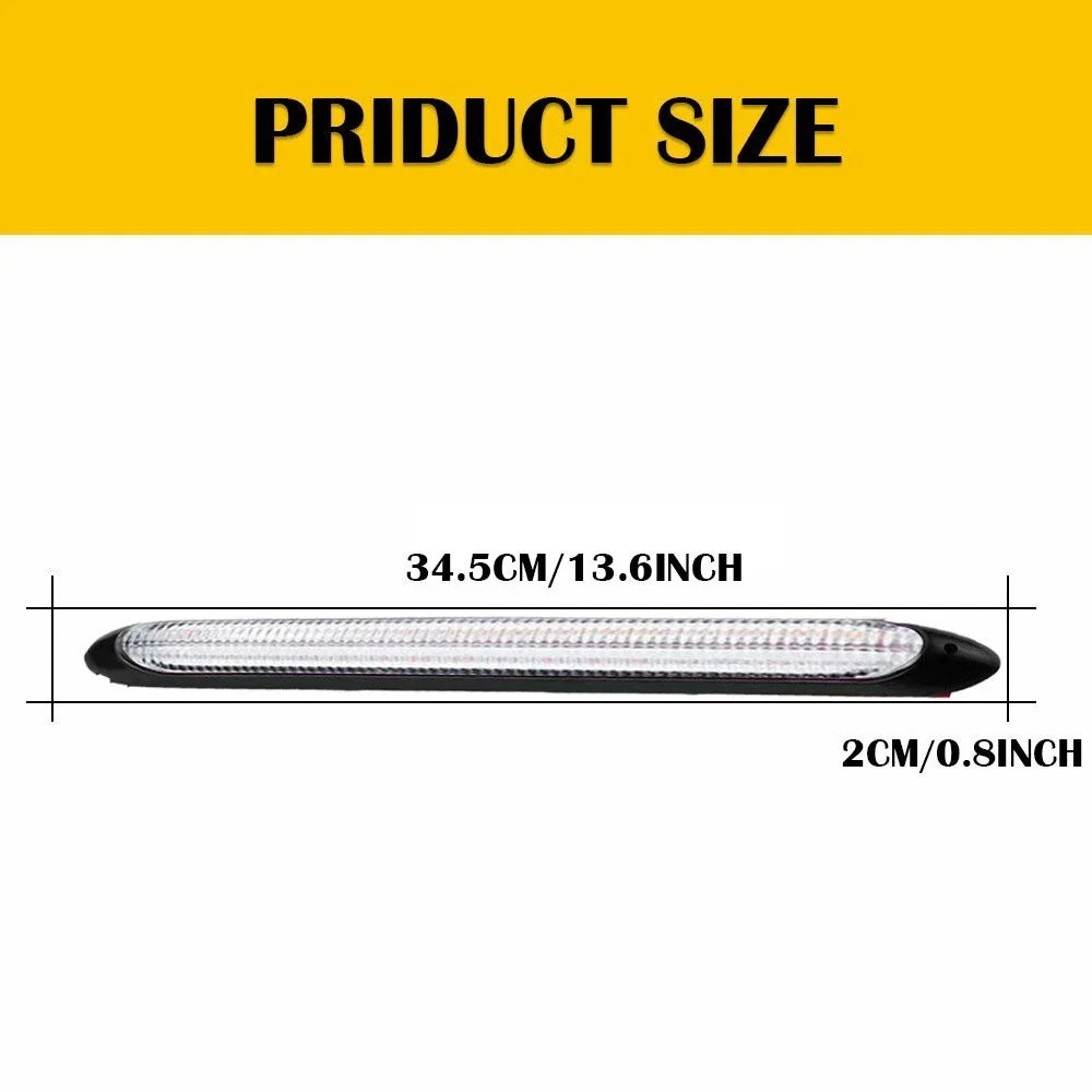 23.5/27.5/34.5cm Sequential DRL LED Light Strip