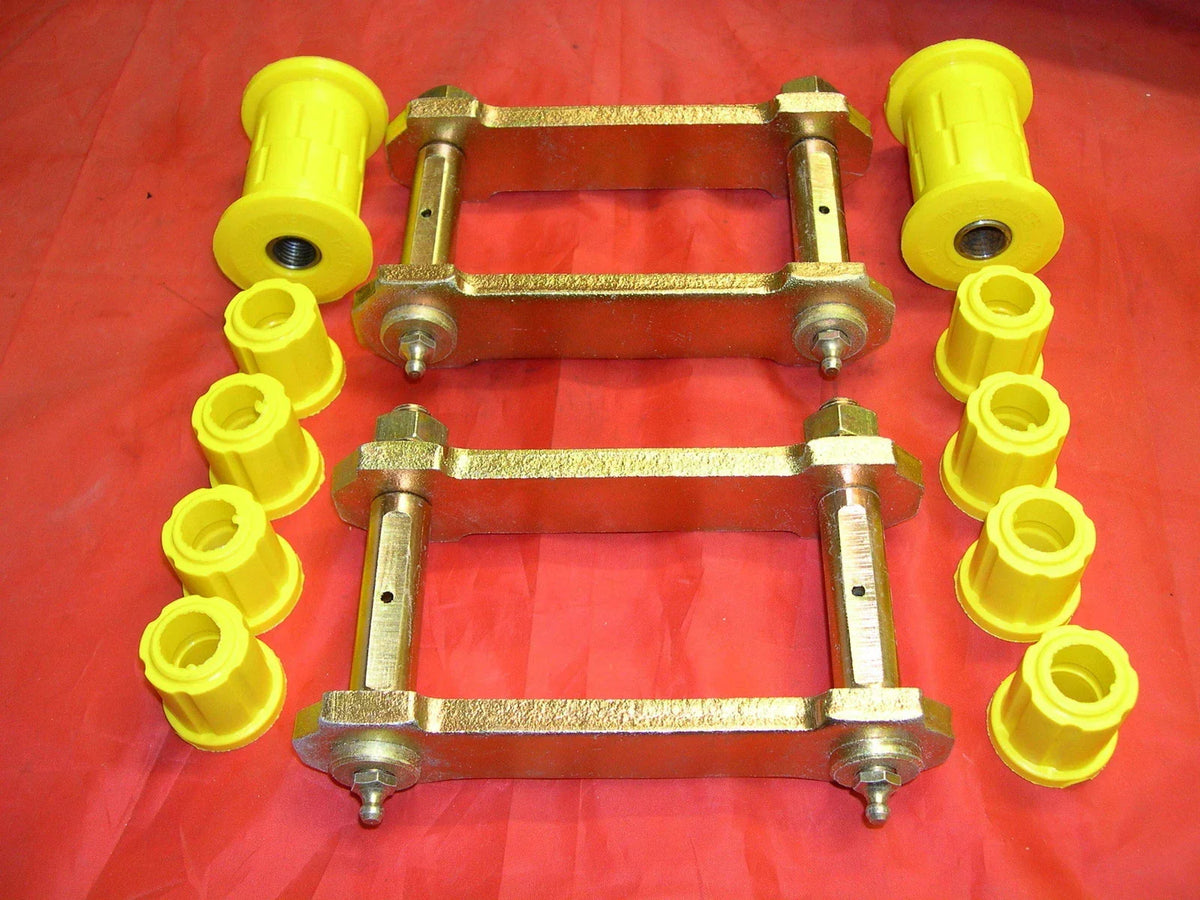 Extended Rear Shackles & Poly Bushings for D-Max Isuzu 2006-2012