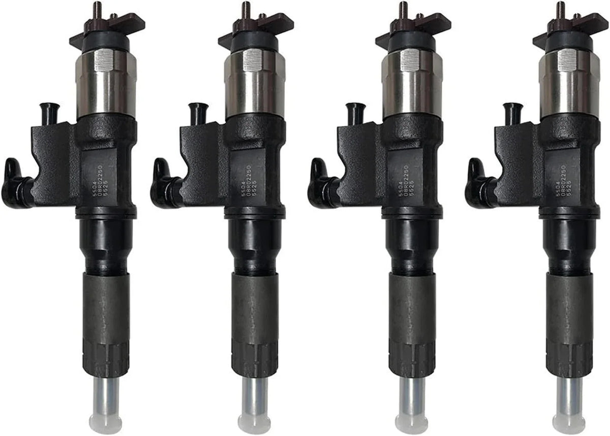 Set of 4 Fuel Injectors 095000-5504 095000-5500 for Isuzu 4HL1 6HL1