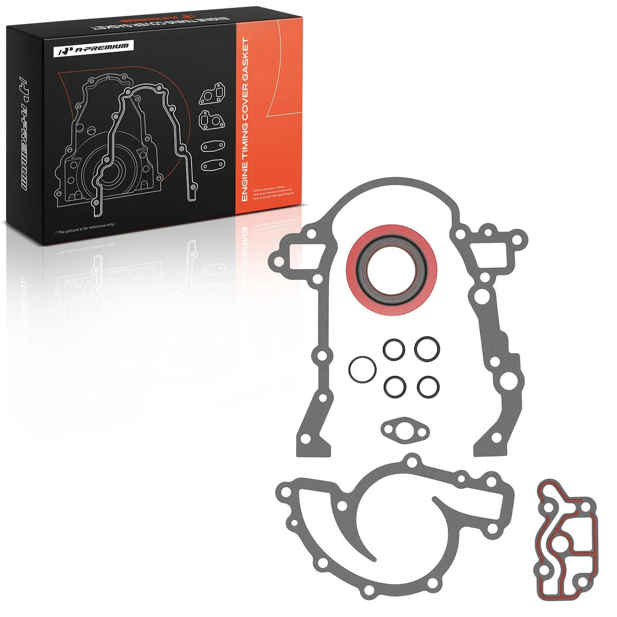 Engine Timing Cover Gasket Set for Buick LaCrosse, Lucerne (2006–2009)