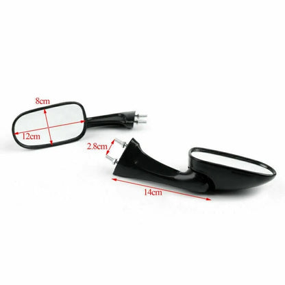 Rearview Side Mirror Set for Honda CBR250 CBR400 VFR400 RVF400 (1987–1996)