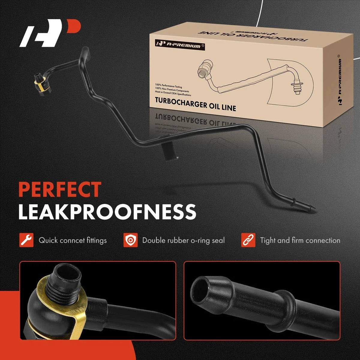 Turbo Coolant Line Right Side for Ford Explorer 2013 to 2019