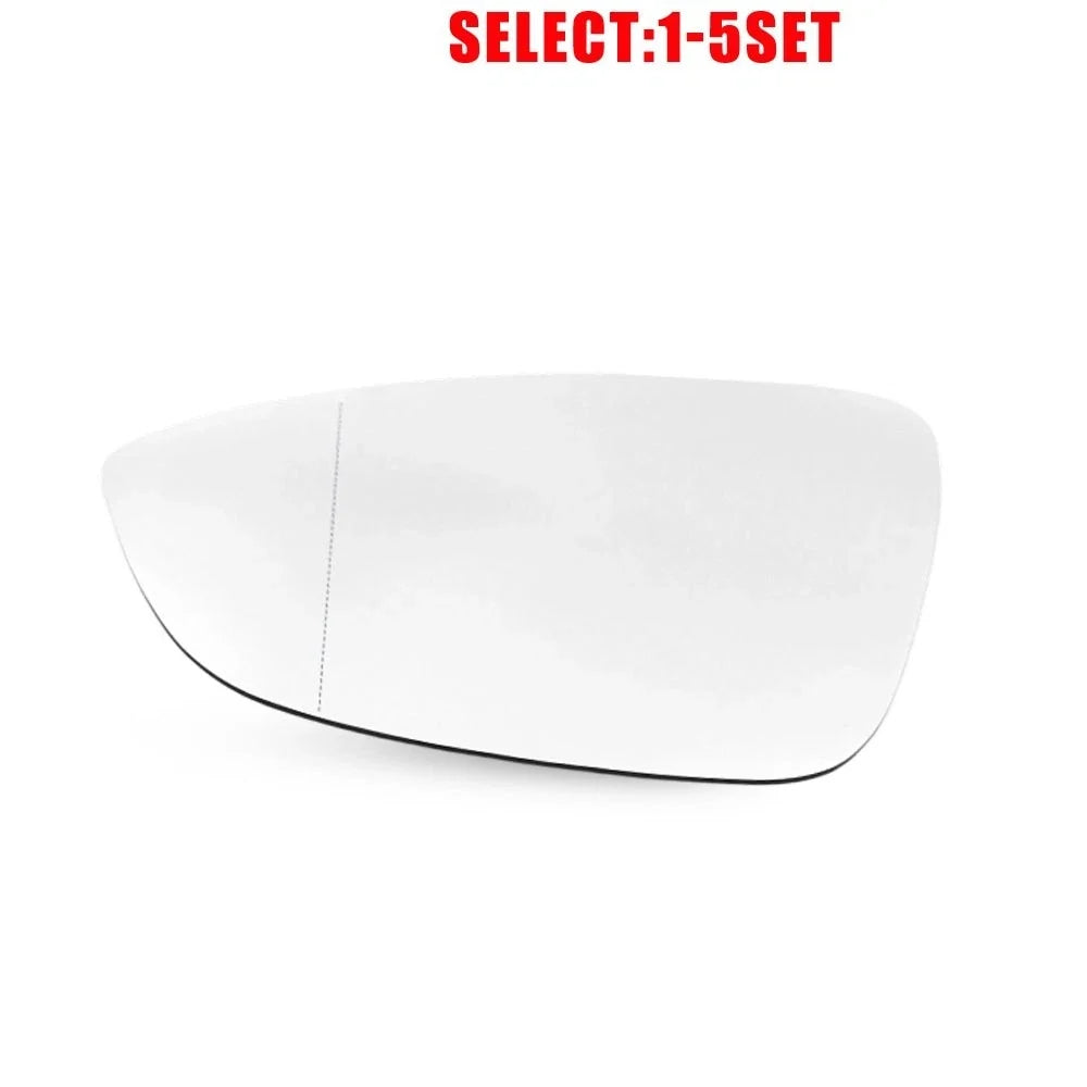 Heated Convex LH Driver Side Mirror Glass for VW Volkswagen CC (2009–2017) 1-5X