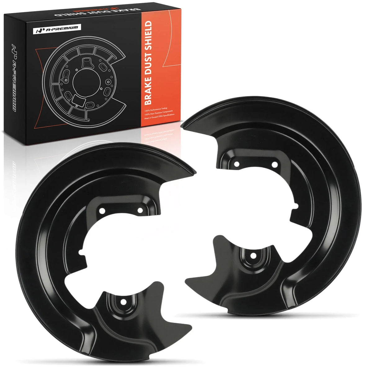 2X Front Brake Dust Shield for Nissan Sentra (2020–2024)