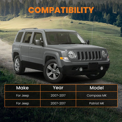 2" Lift Kit for Jeep Compass Patriot (2007-2017) with Control Arms