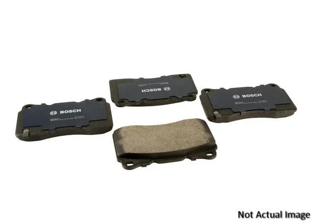 Bosch Rear Brake Pads with Hardware for (BE1259AH)