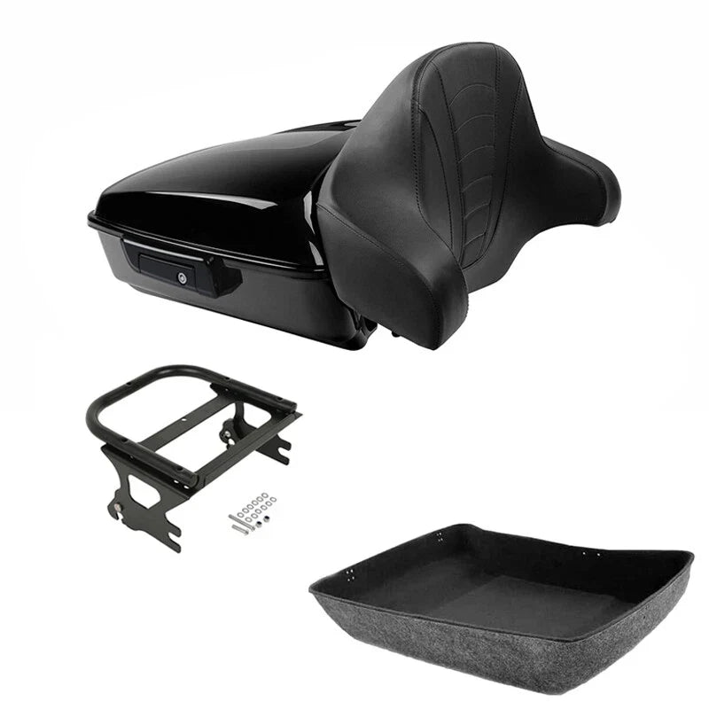 Chopped Trunk Backrest Mount for Harley Models Touring (1997-2008)