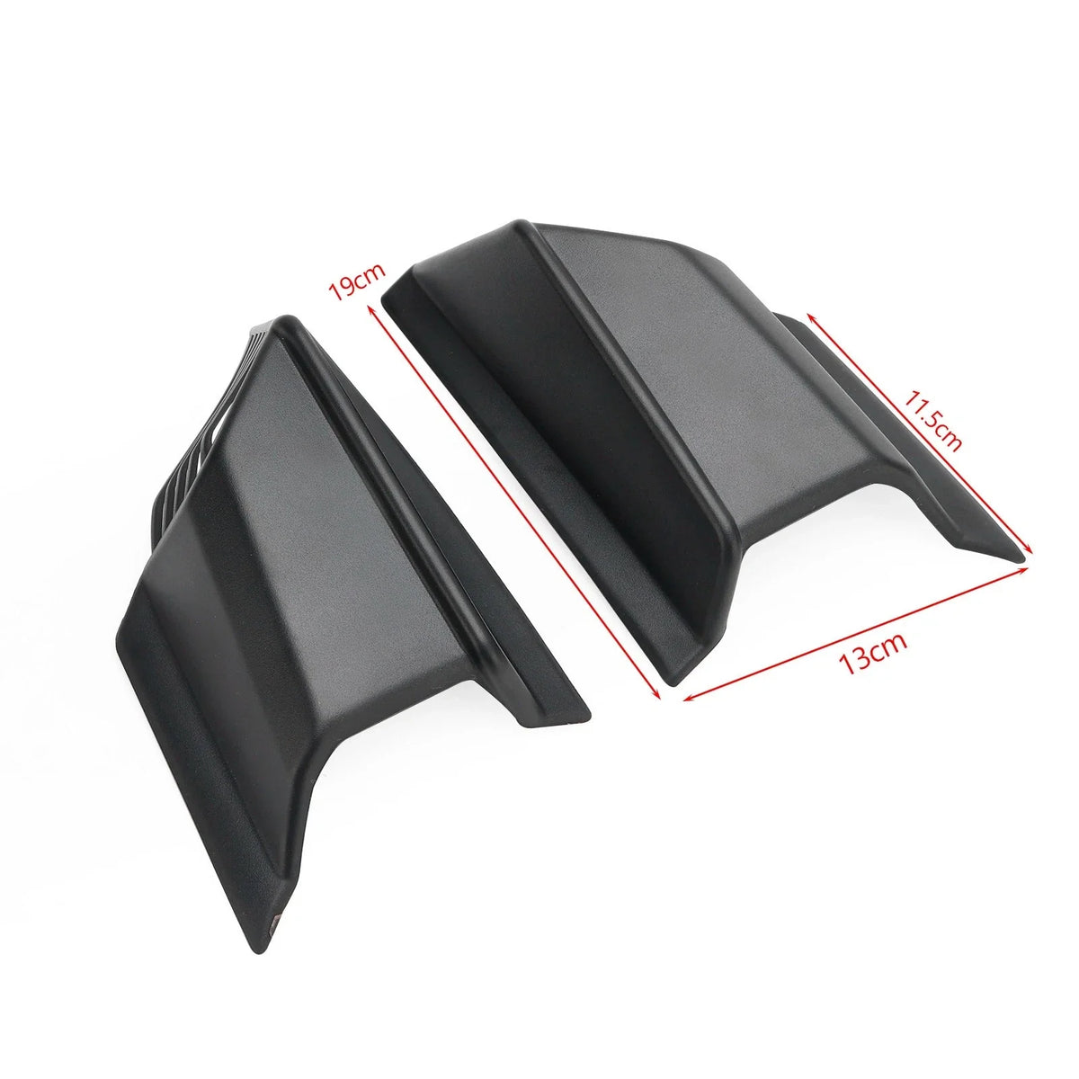 Body Winglet Side Deflector Air Wing Spoiler for Honda ADV-150 (2019–2022) Black