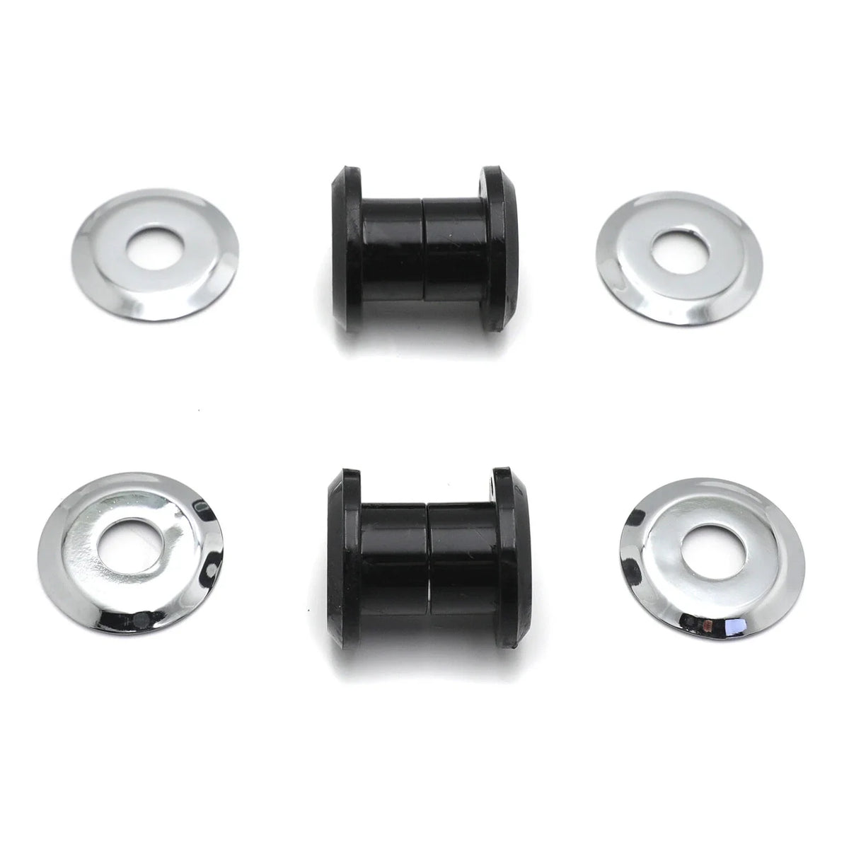 Handlebar Riser Bushings with Retainer Washers for Harley Touring 1983-2023