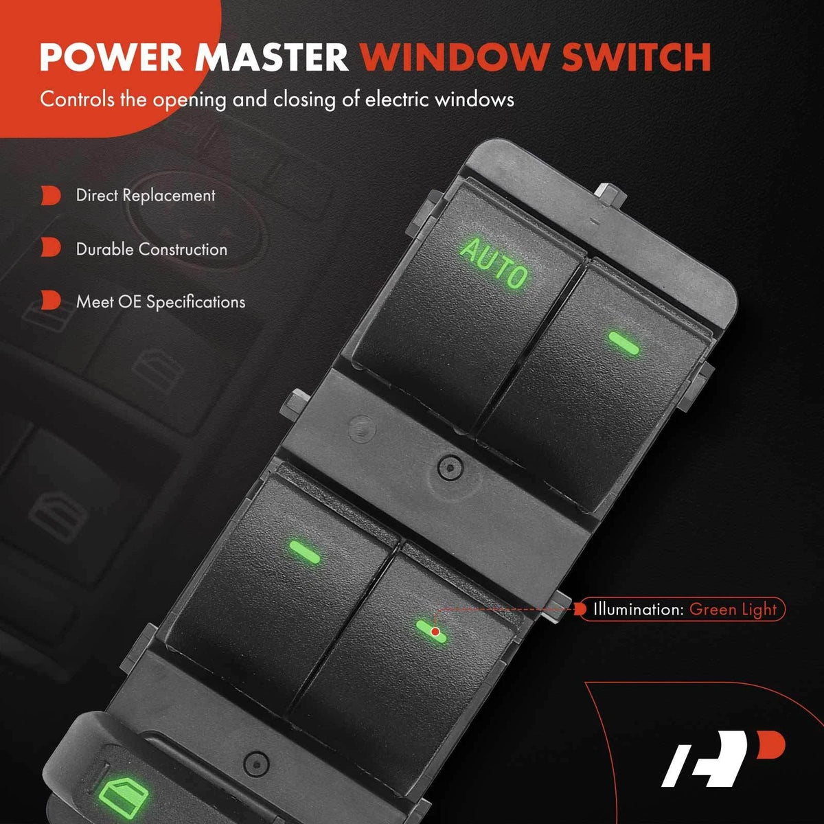 Window Switch for Ford F-250 Super Duty / Mercury Milan Vehicles