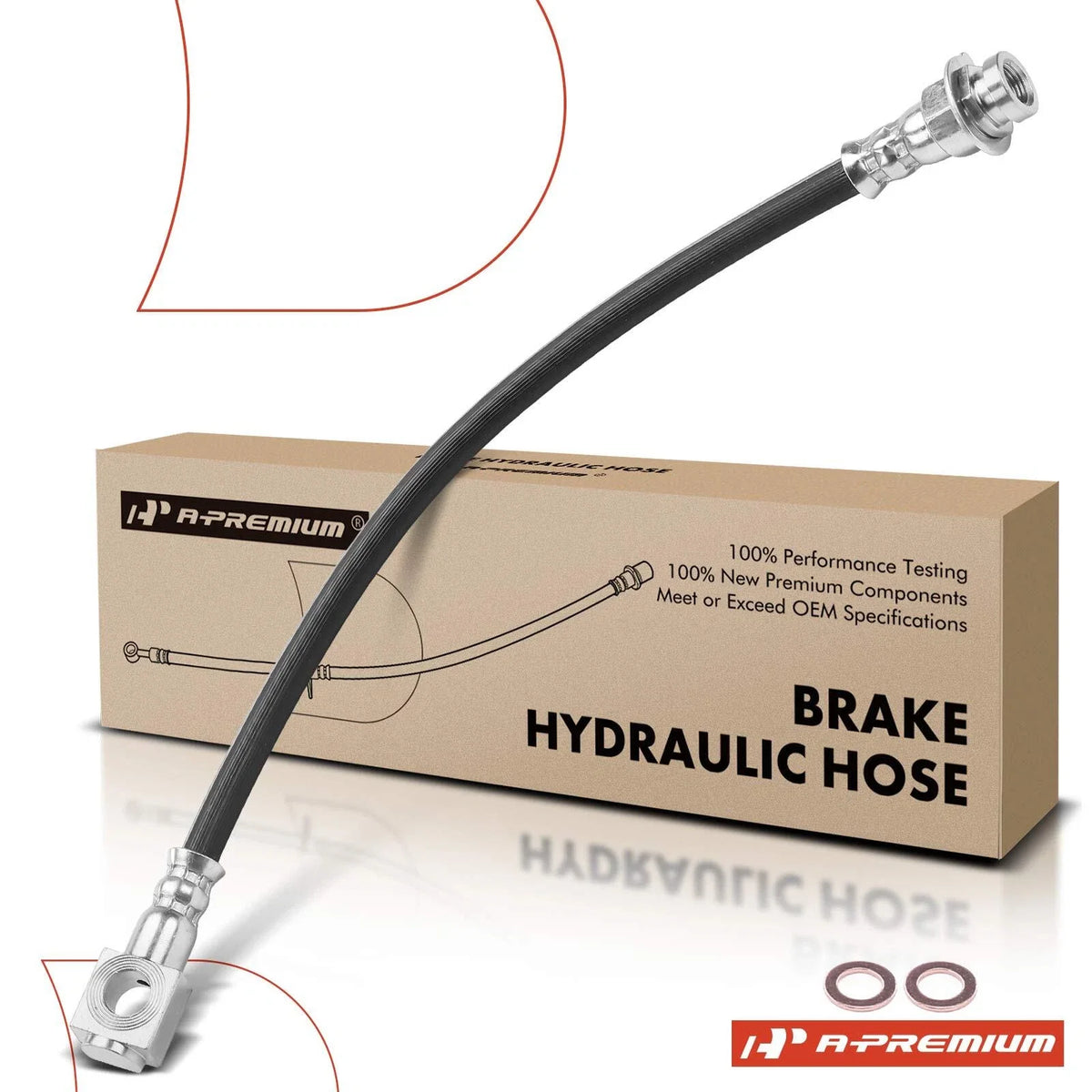 Brake Hydraulic Hose for Cadillac Eldorado, DeVille (1996–2002)