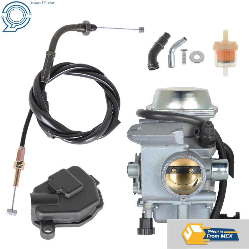 Carburetor & Throttle Cable for Honda Foreman FourTrax (1995–2009)