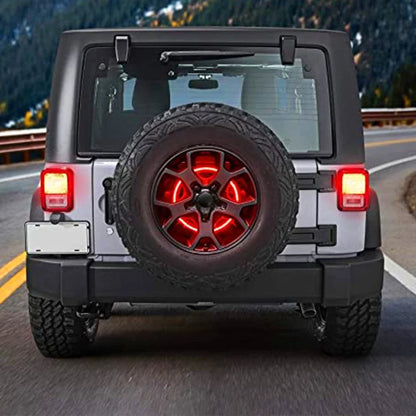 3rd Lamp LED Brake Light for Jeep Wrangler (1986–2021) Spare Tire