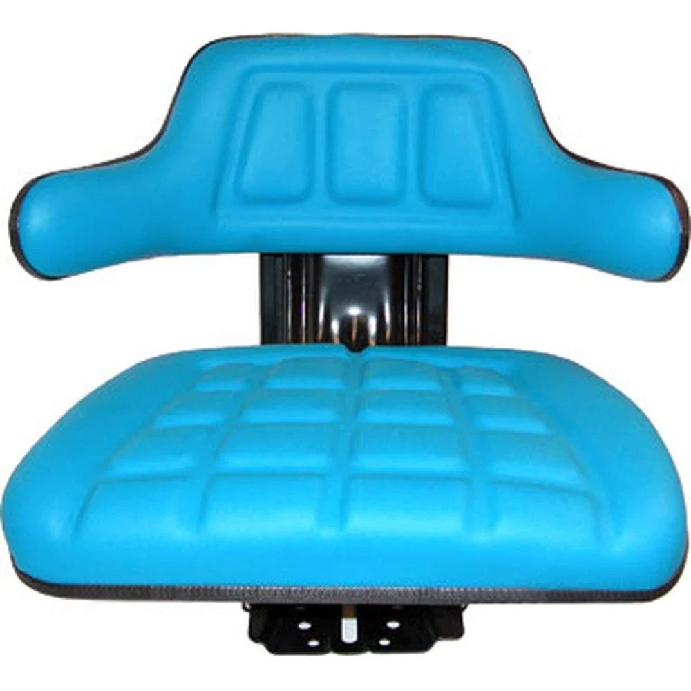 Replacement Blue Waffle Tractor Seat Universal Fit #TS1060ATSP