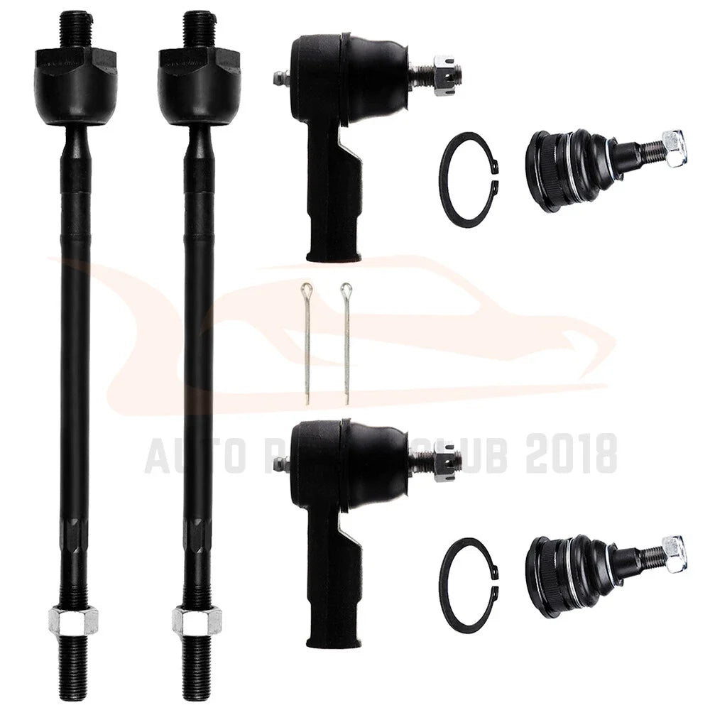 Set of 6 Front Lower Ball Joints for Hyundai Accent (2000–2005)