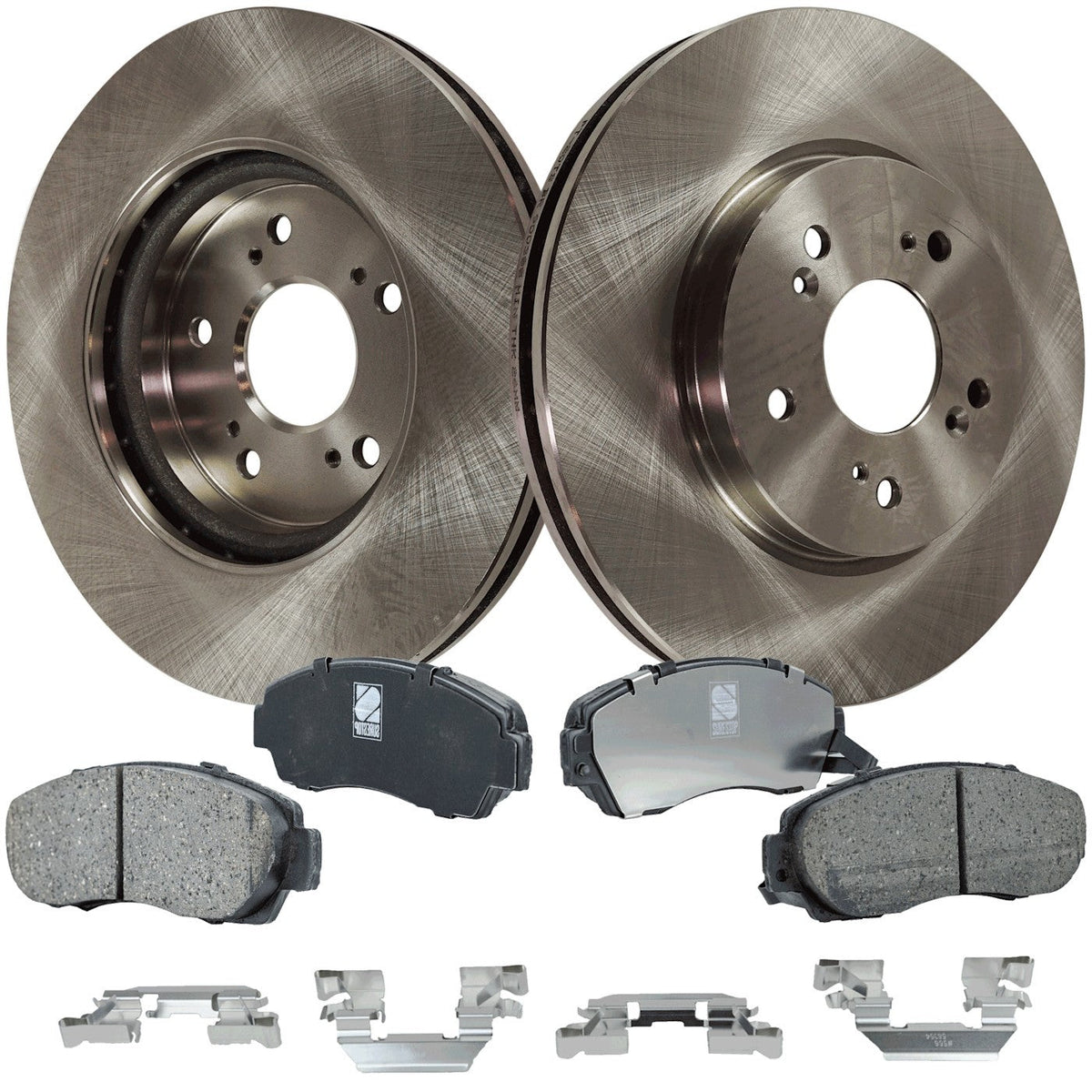 Brake Pad and Disc Rotor Kit for Honda CR-V, Acura RDX 2007-2011