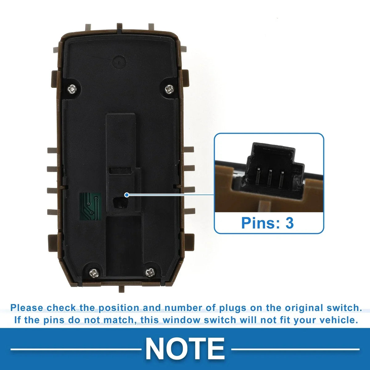 Power Window Switch for S450 (2018-2023) by Mercedes-Benz