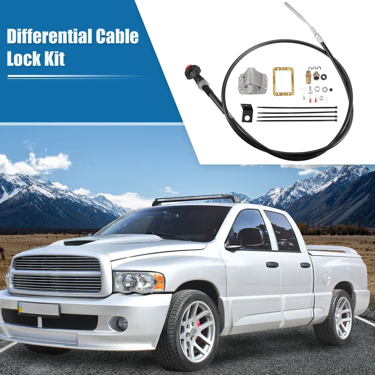 Differential Cable Lock - Axle Disconnect for Dodge Ram 1500 (1994-2001)