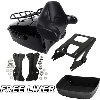 Trunk Pad Mount Rack Kit for Harley Touring Glide (2014–2026)