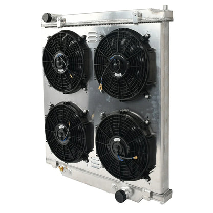 3 Row Radiator Fan Shroud for 2005-2007 Ford F250 F350 F550 6.0L 6.8L