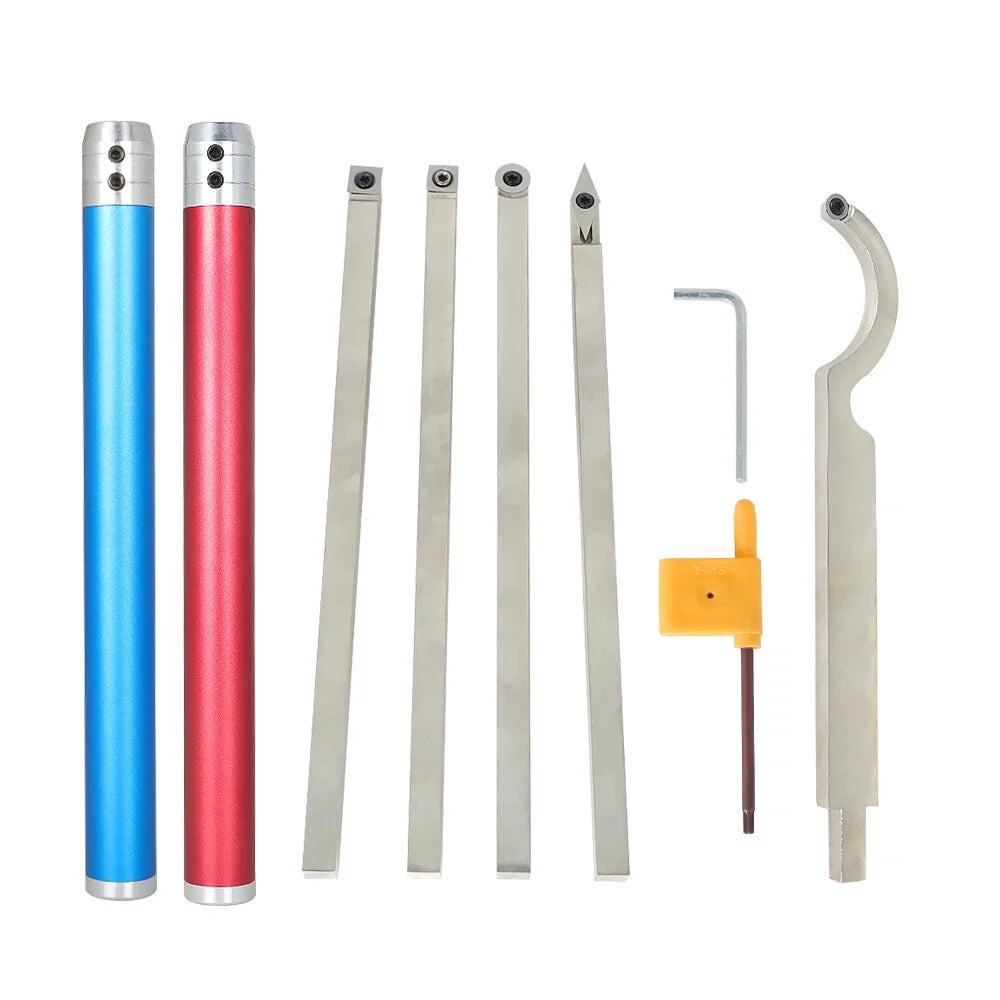Full Size Lathe Wood Turning Tools - 7 Pack for 20 Inch