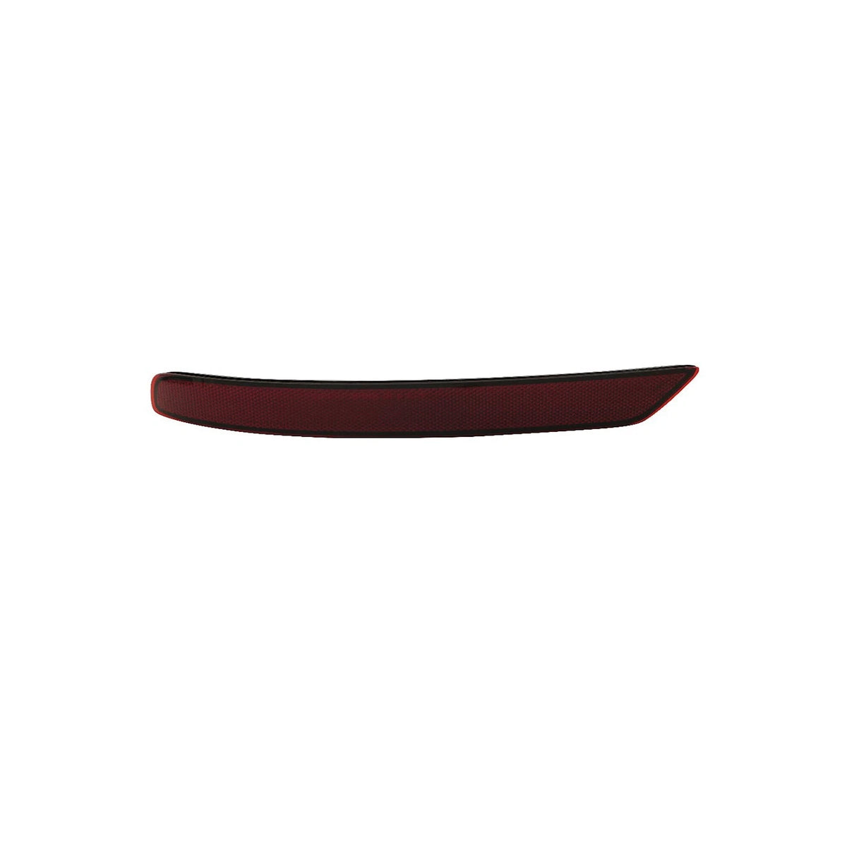 Set of 2 Rear Bumper Face Bar Reflectors for