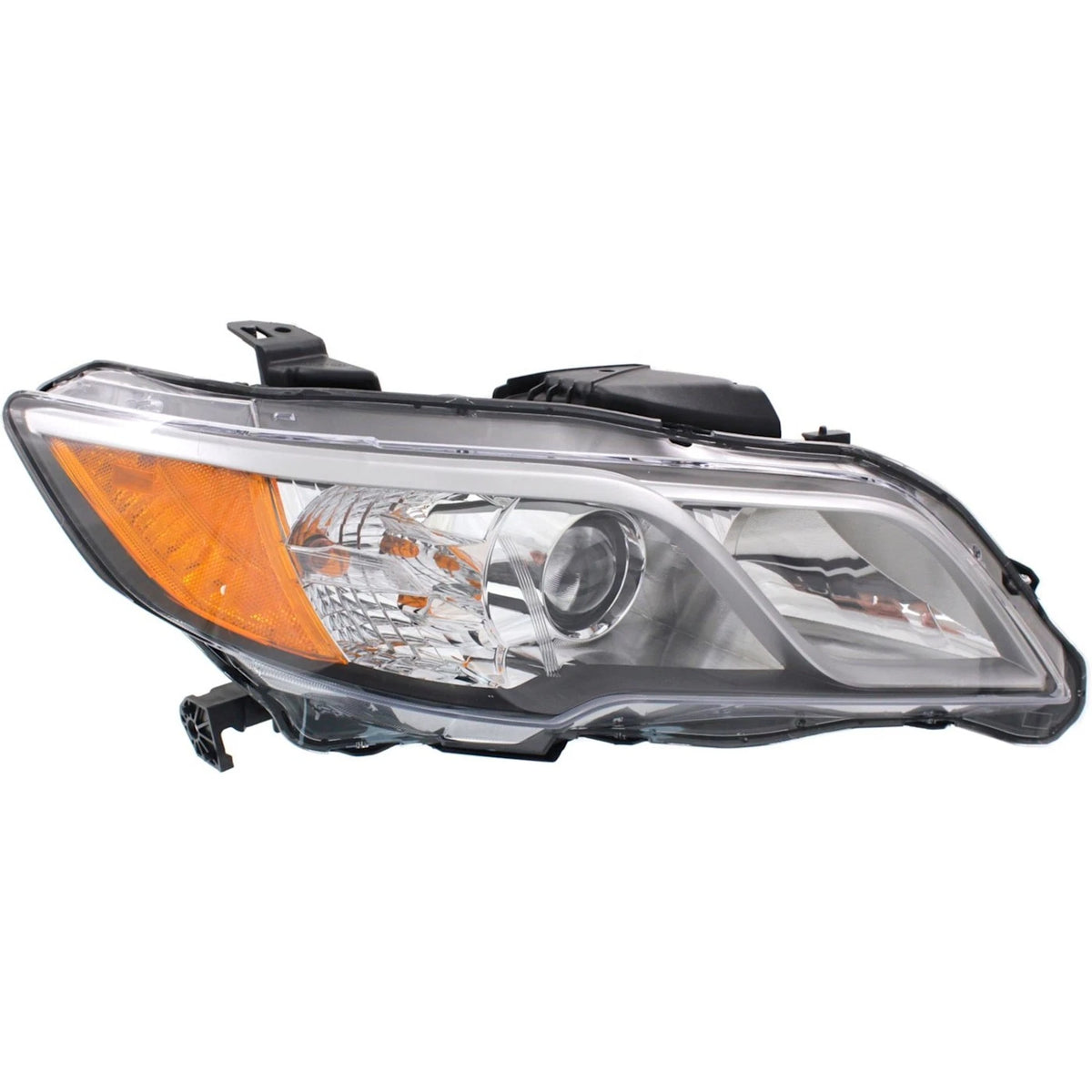 Headlight Set for Acura RDX (2013–2015) Halogen w/ Bulbs CAPA