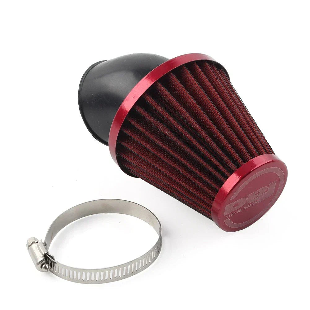Rubber Bend 48mm Air Intake Filter Cleaner for Motor