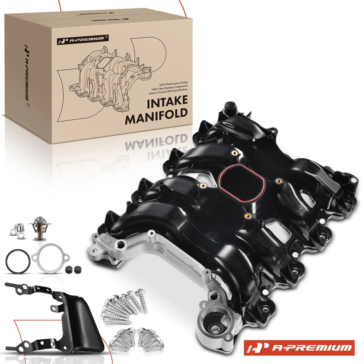 Intake Manifold with Thermostat Gaskets for Ford Explorer Lincoln